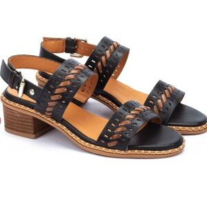 PIKOLINOS - Blanes Women's Block Heel Sandals Size: US 9 ; EU 40
